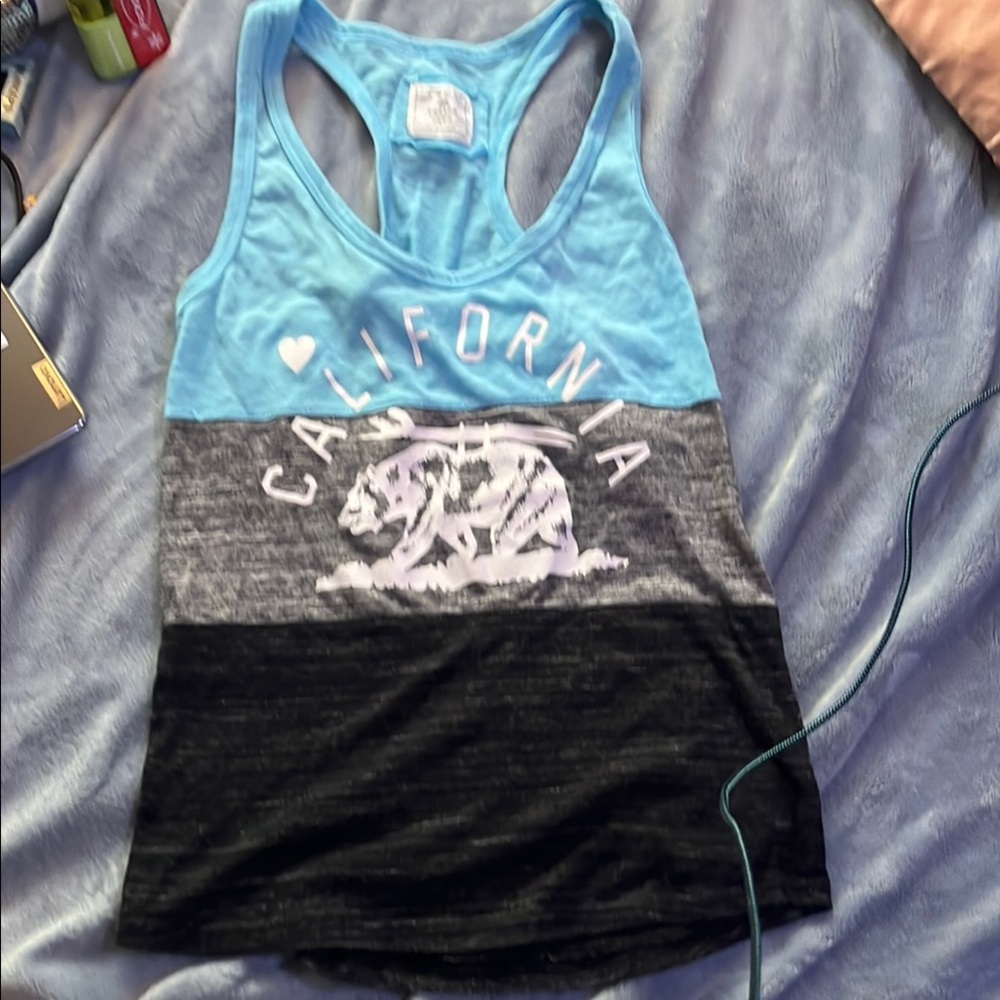 Reflex Sky Blue Knit Top